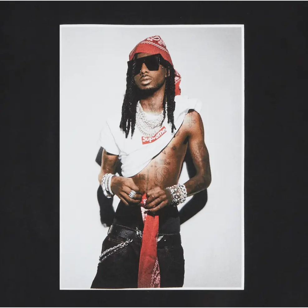 Supreme Playboi Carti Tee Black