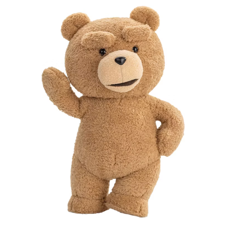 Pop Mart Ted2-ted Action Plush Figure