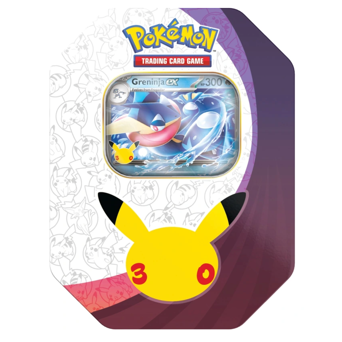 2026 Pokémon Mega Evolution 30th Celebration Greninja Ex Tin