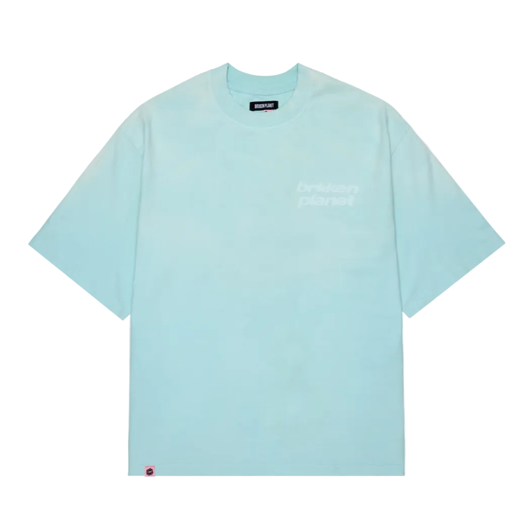 Broken Planet Star Logo T-Shirt Sky Blue
