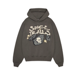 Broken Planet Market Space Trails Hoodie Beluga Gray Broken Planet Market Space Trails Hoodie Beluga Gray
