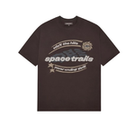 Broken Planet Market Space Trails T-Shirt Mocha Brown Broken Planet Market Space Trails T-Shirt Mocha Brown