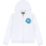 Denim Tears University Zip Hoodie White Denim Tears University Zip Hoodie White