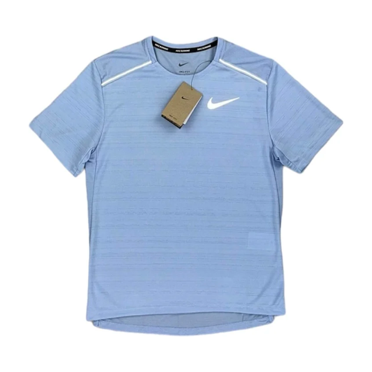 Nike Dri-FIT 1.0 Miler Running T Shirt Blue by Nike in . Available at KershKicks for £32.00. A must-have for fans of Nike looking to elevate their style with this T-Shirt.