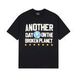 Broken Planet Another Day T-shirt Midnight Black Broken Planet Another Day T-shirt Midnight Black