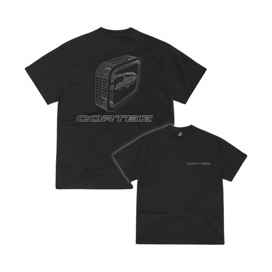 Corteiz Blueprint Tee Black by Corteiz in . Available at KershKicks for £75.00. A must-have for fans of Corteiz looking to elevate their style with this T-Shirt.