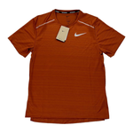 Nike Dri-FIT 1.0 Miler Running T Shirt Dark Russet Nike Dri-FIT 1.0 Miler Running T Shirt Dark Russet