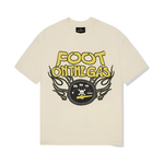 Broken Planet Market Foot On The Gas T-Shirt Vanilla White Broken Planet Market Foot On The Gas T-Shirt Vanilla White