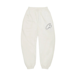 Corteiz Satin C Star Appliqué Bottoms Off White Corteiz Satin C Star Appliqué Bottoms Off White