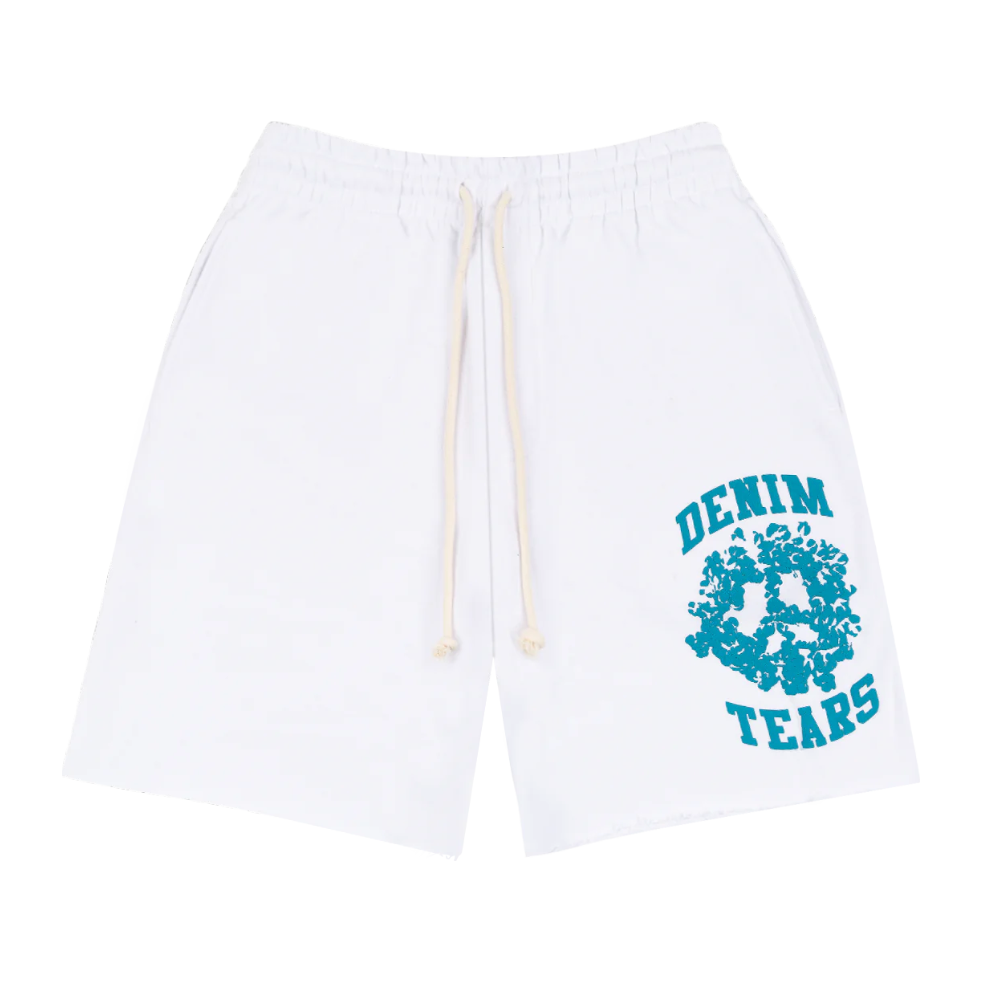 Denim Tears Denim University Sweat Shorts White | Denim Tears Denim Tears Denim University Sweat Shorts White | Denim Tears