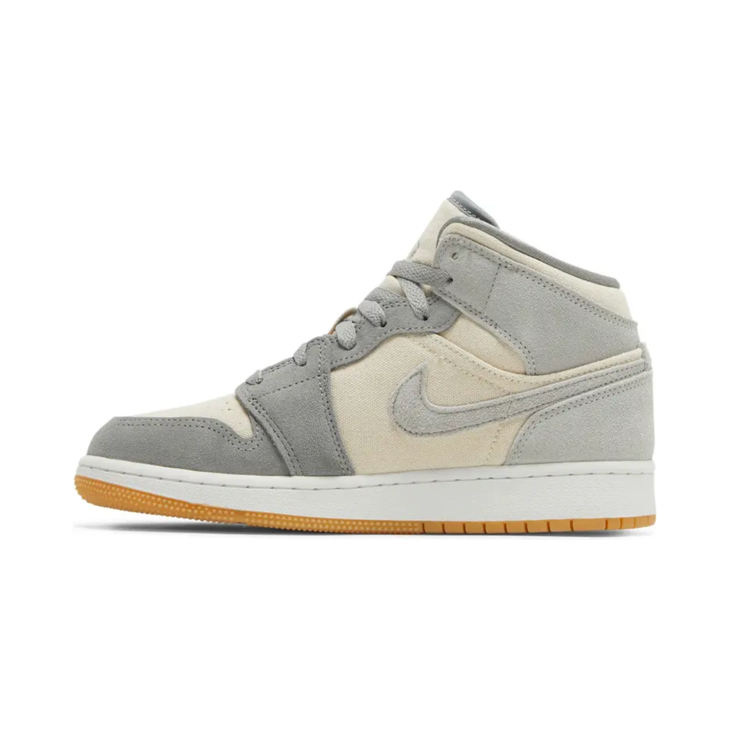 Jordan 1 Mid SE Coconut Milk Particle Grey (GS)