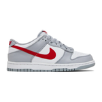 Nike Dunk Low White Grey Red (GS) Nike Dunk Low White Grey Red (GS)
