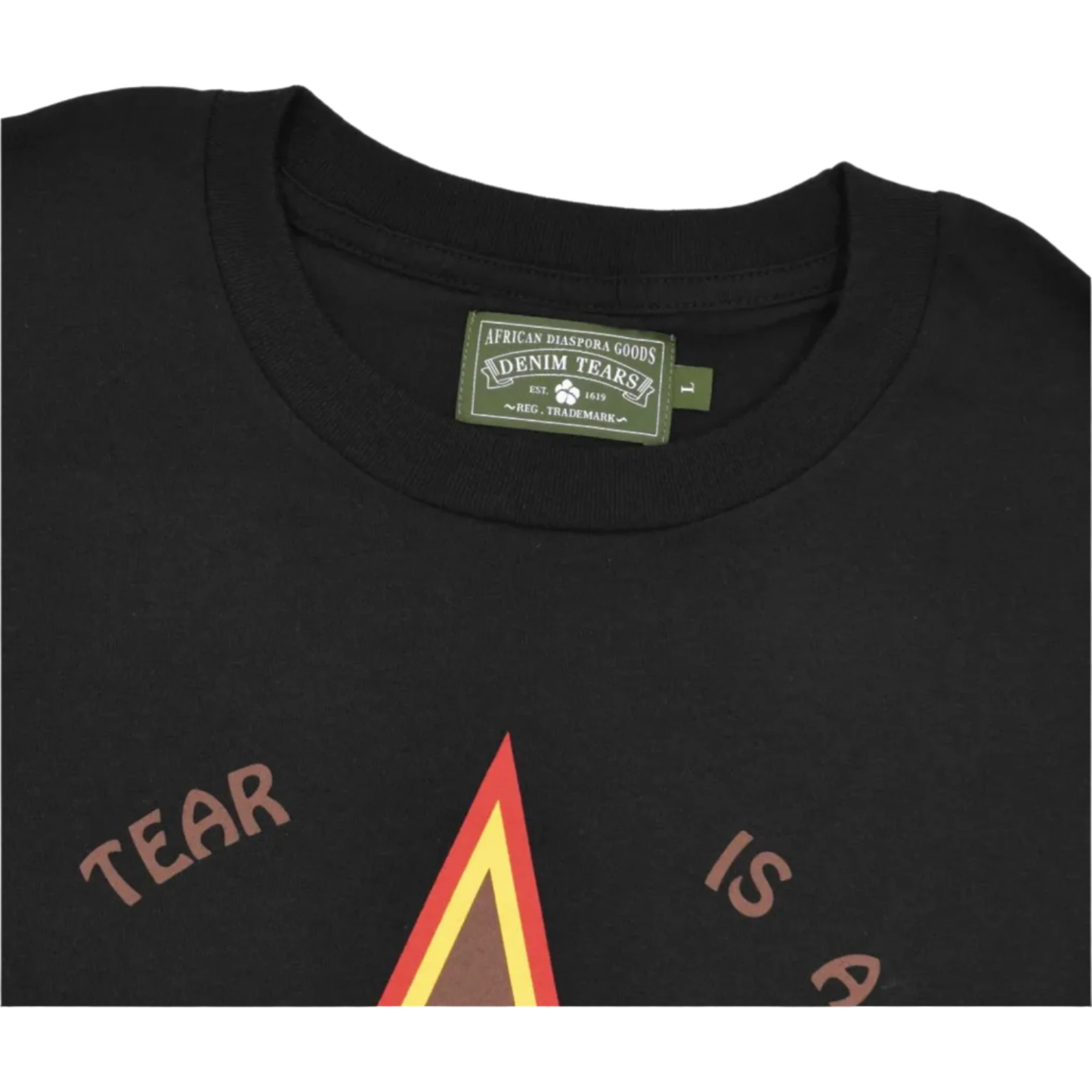 Denim Tears Every Tear Is A Star Tee Black
