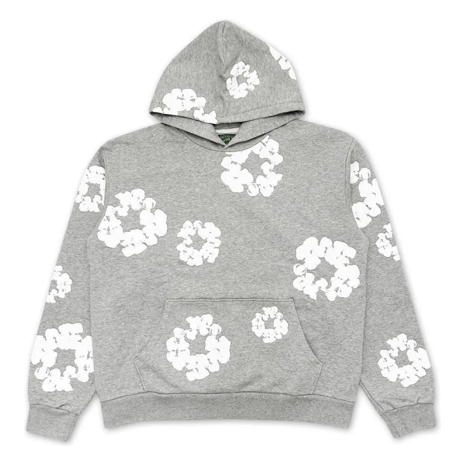Grey Hoodie New Balance Flower Hoodie Pullover Hoodie Lindor