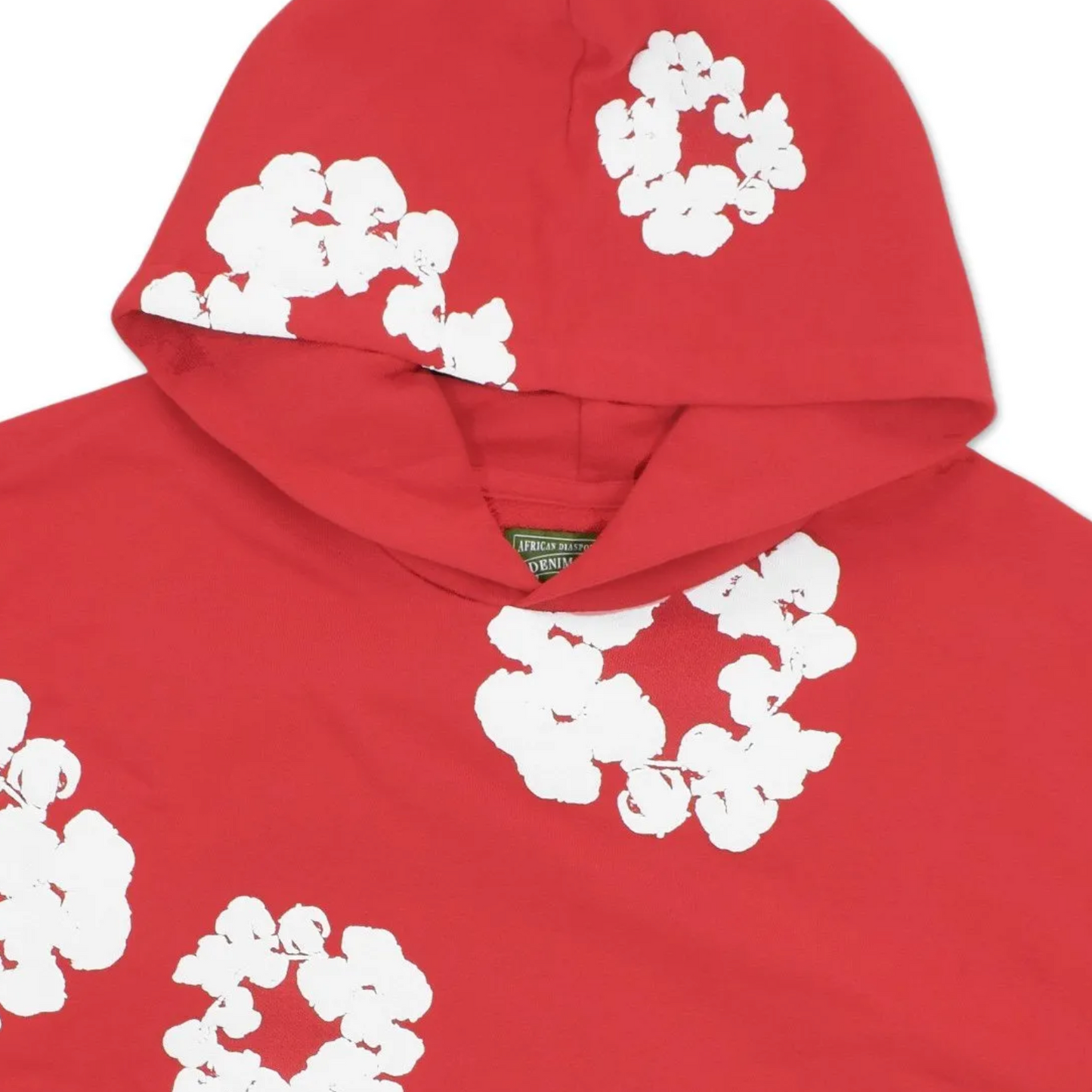 Denim Tears The Cotton Wreath Red Full Tracksuit