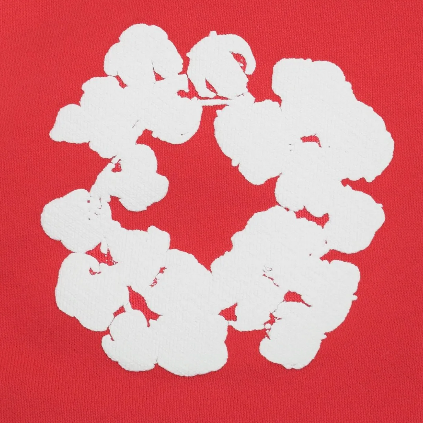 Denim Tears The Cotton Wreath Red Full Tracksuit