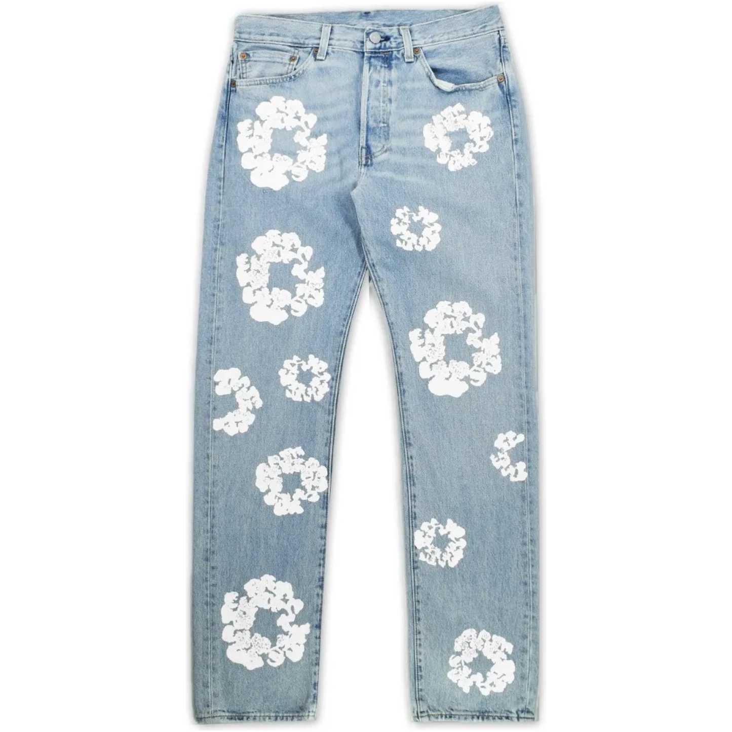 Denim Tears x Levi's Cotton Wreath Jean Light Wash