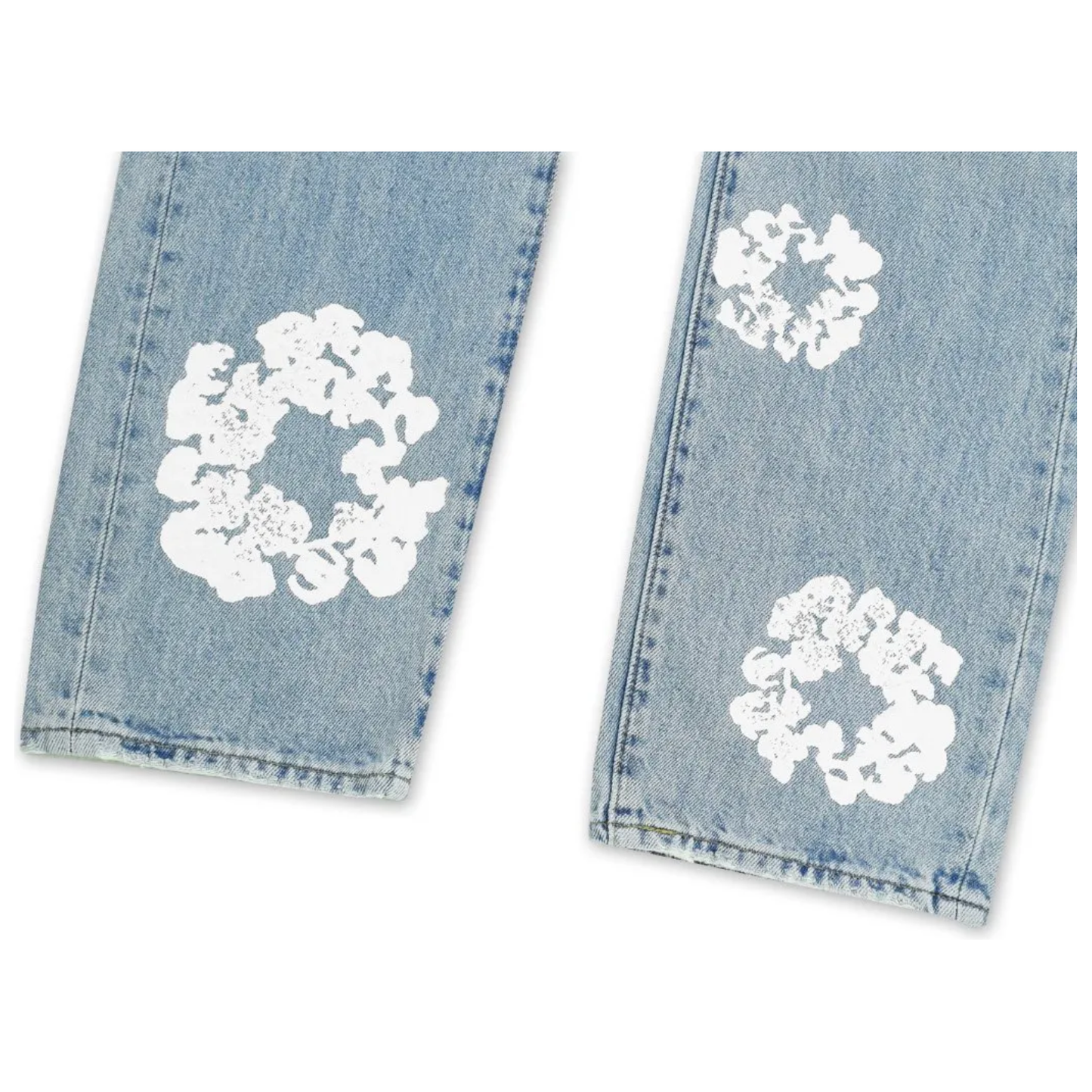 Denim Tears x Levi's Cotton Wreath Jean Light Wash