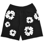 Denim Tears The Cotton Wreath Shorts Black Denim Tears The Cotton Wreath Shorts Black