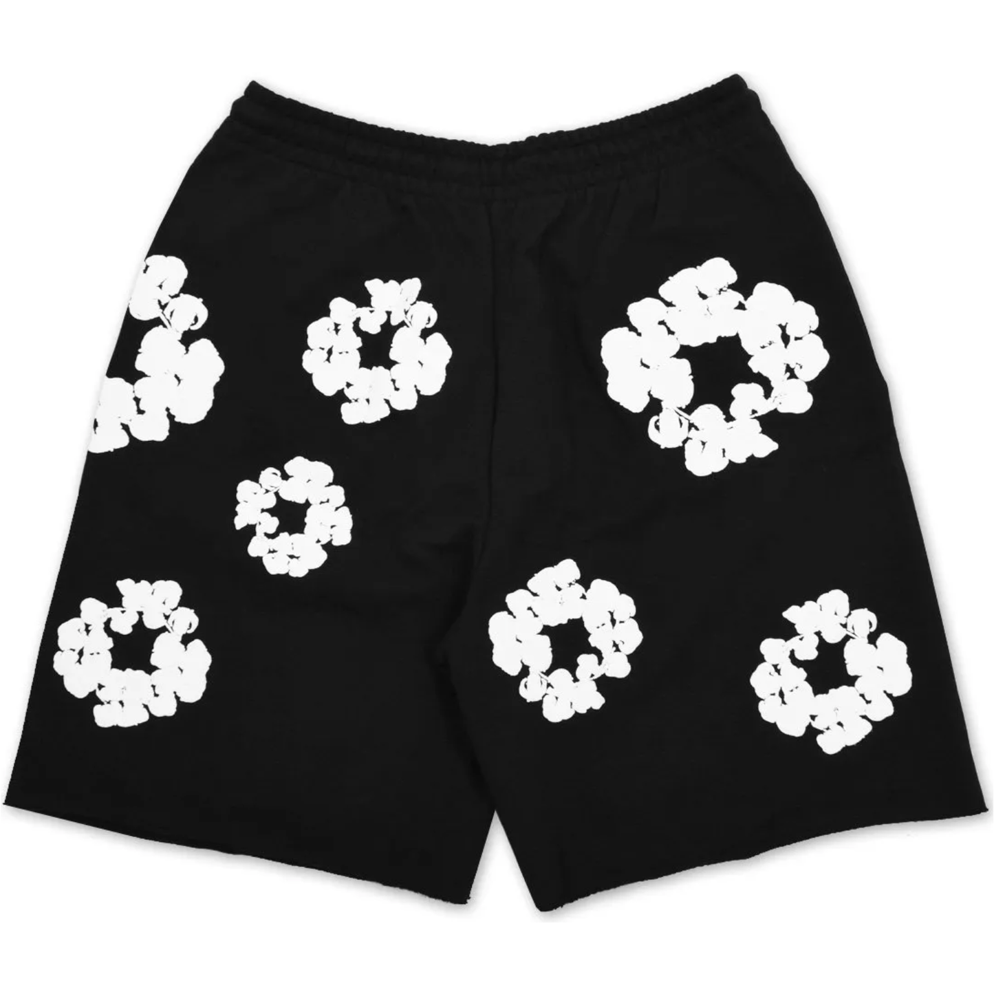 Denim Tears The Cotton Wreath Shorts Black