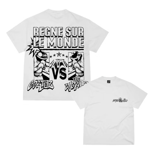 Corteiz VS The World Tee White