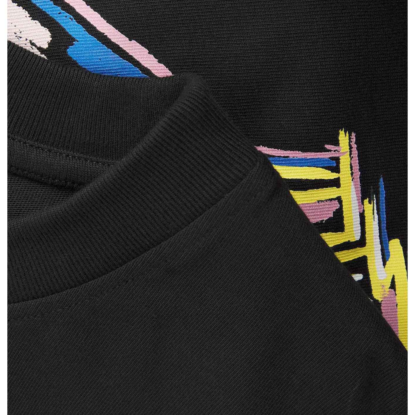 Casablanca Diamond Column T-Shirt Black