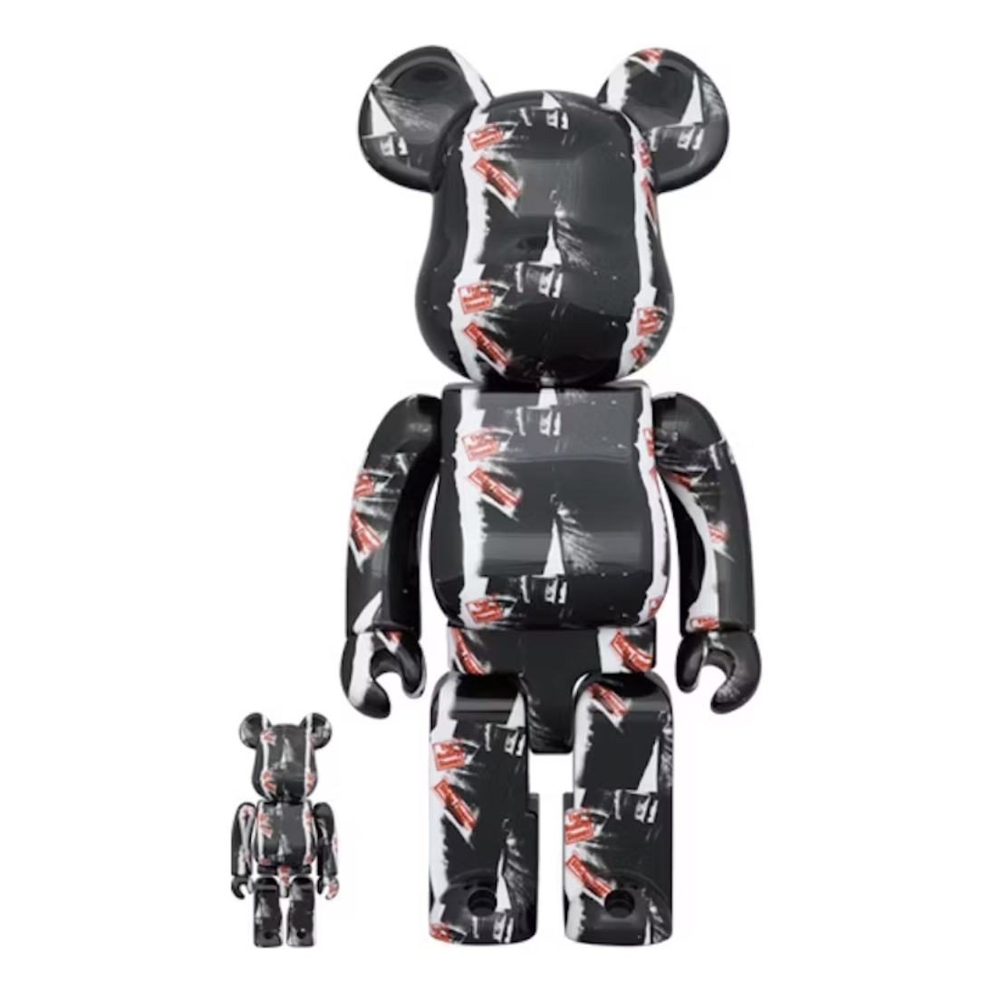 Bearbrick x Andy Warhol x The Rolling Stones (Sticky Fingers) 100% & 400% Set