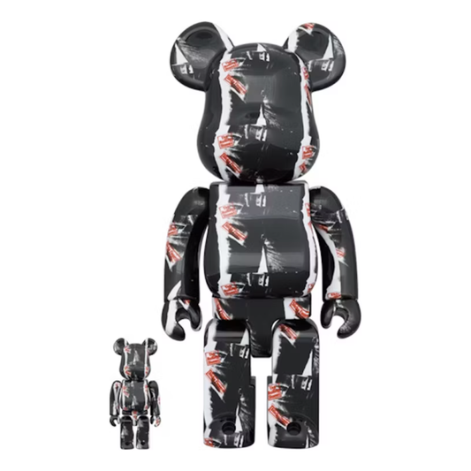 Bearbrick x Andy Warhol x The Rolling Stones (Sticky Fingers) 100% & 400% Set