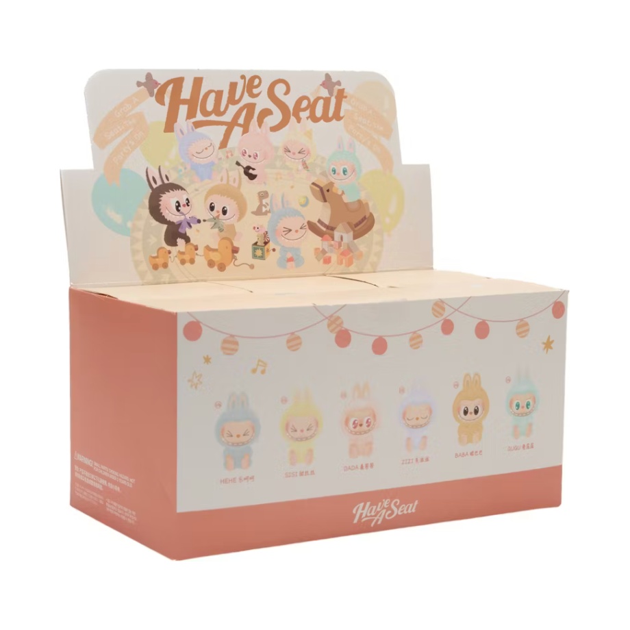 Pop Mart Labubu The Monsters Have a Seat Vinyl Plush Blind Box