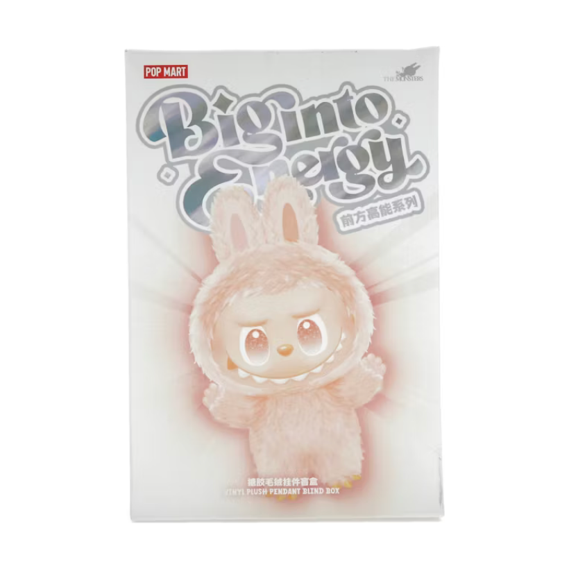 Pop Mart Labubu The Monsters Big into Energy Series Vinyl Plush Pendant Single Blind Box