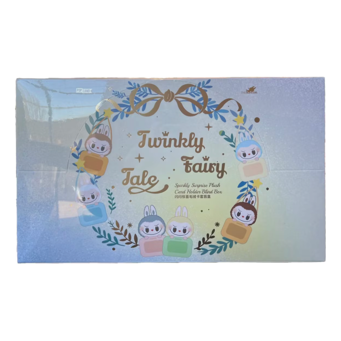 Pop Mart Labubu The Monsters Twinkly Fairy Tale Sparkly Surprise Plush Card Holders (Pop Land Exclusive) Blind Box