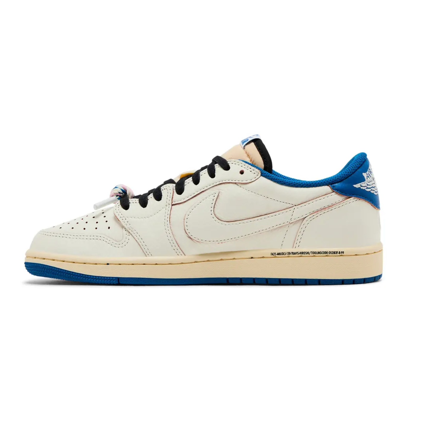 Jordan 1 Retro Low OG SP Fragment x Travis Scott Sail Military Blue