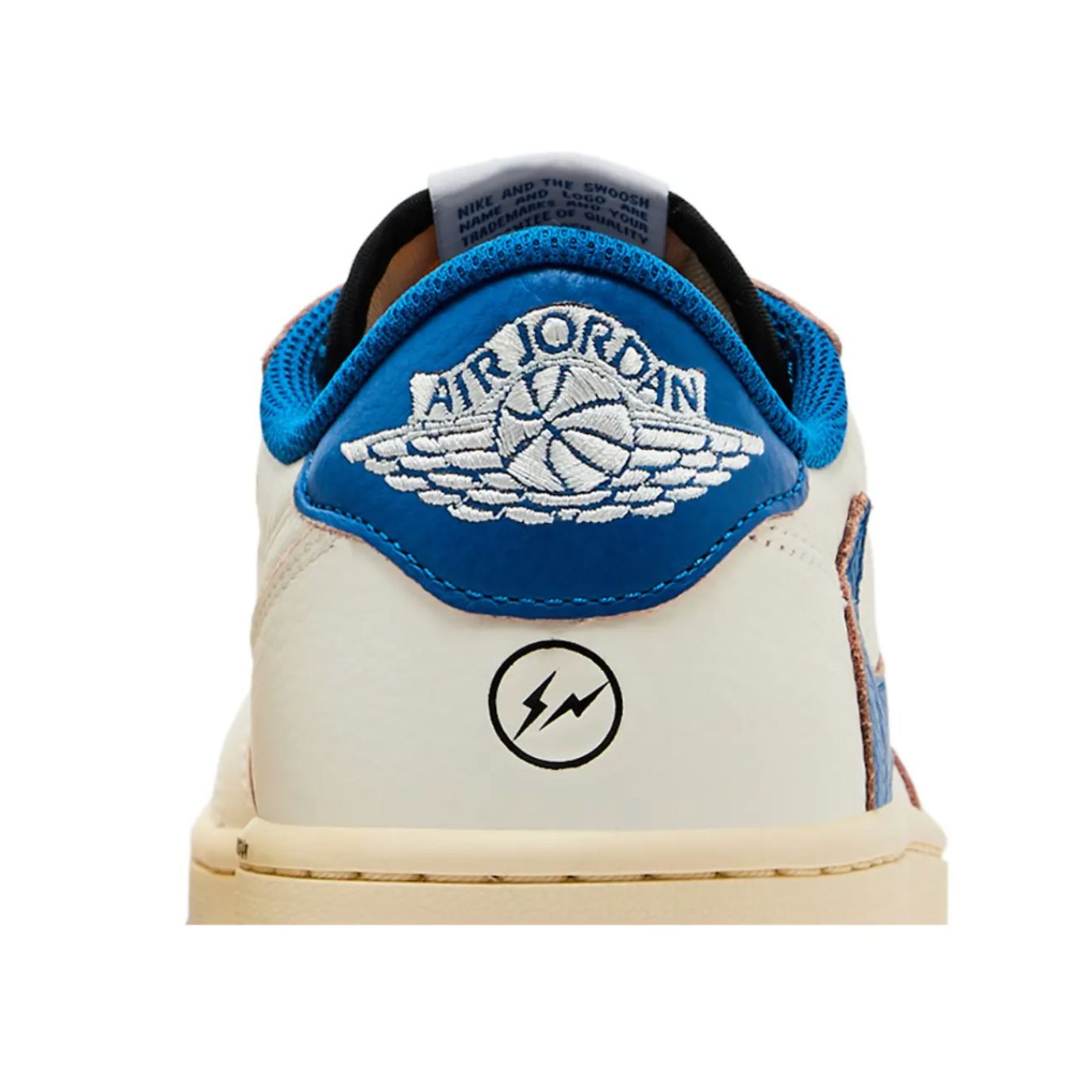 Jordan 1 Retro Low OG SP Fragment x Travis Scott Sail Military Blue