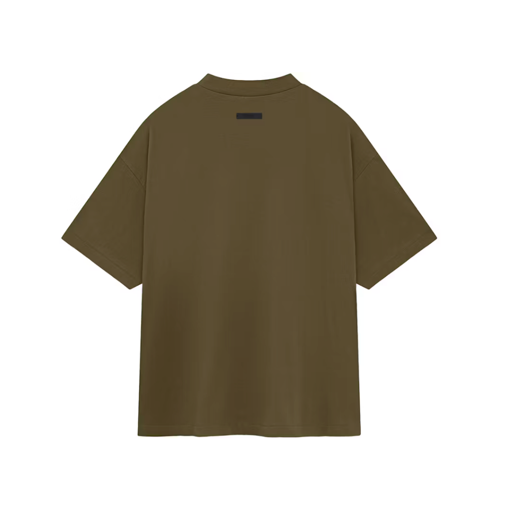 Fear of God Essentials Jersey Crewneck Tee Olive