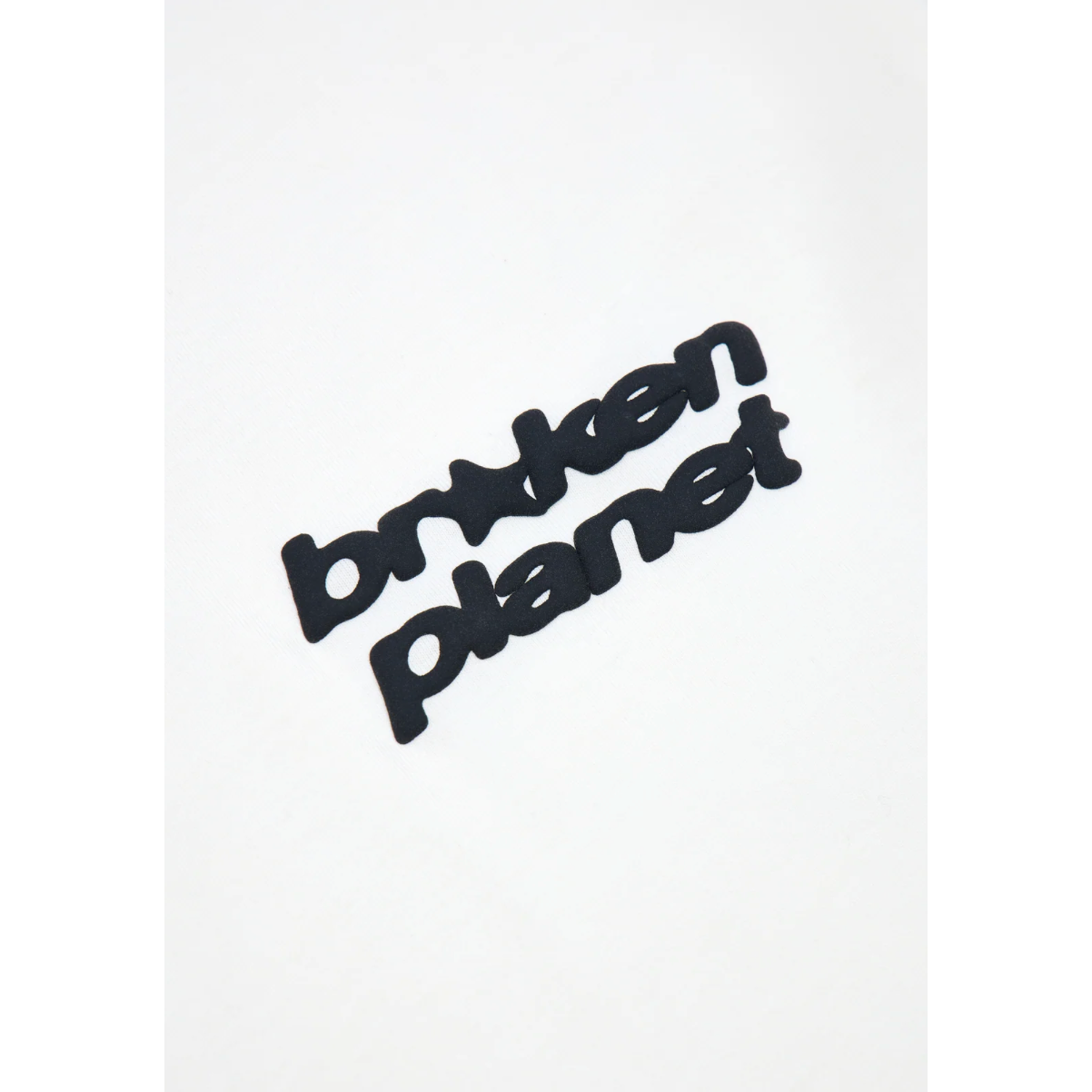 Broken Planet Star Girl Tee Vanilla White