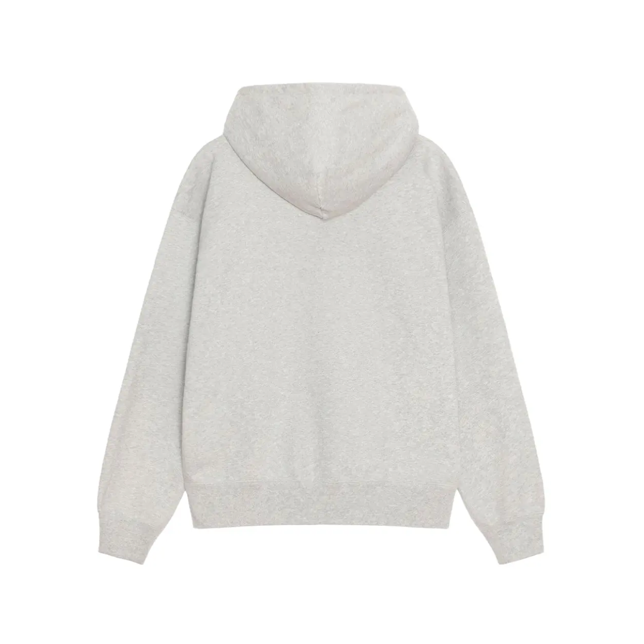 Stussy x Nike Fleece Zip Hoodie (FW25) Grey Heather