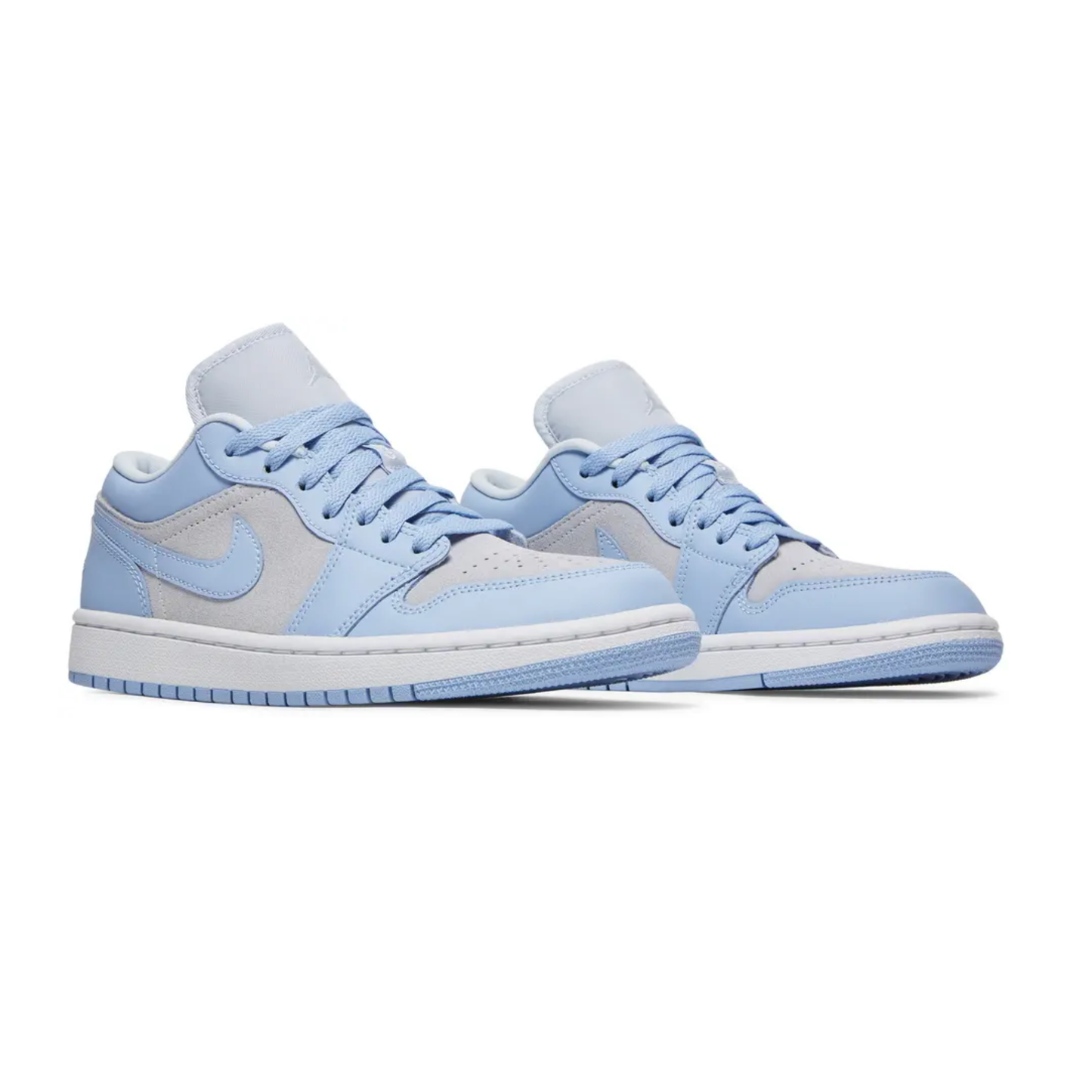 Jordan 1 Low Football Grey Aluminum (Women's)