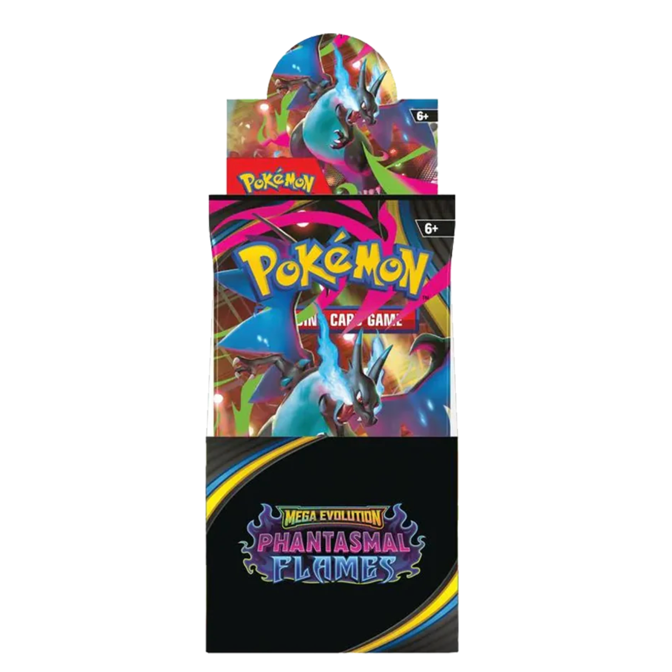 2025 Pokémon Mega Evolution Phantasmal Flames Half Booster Box