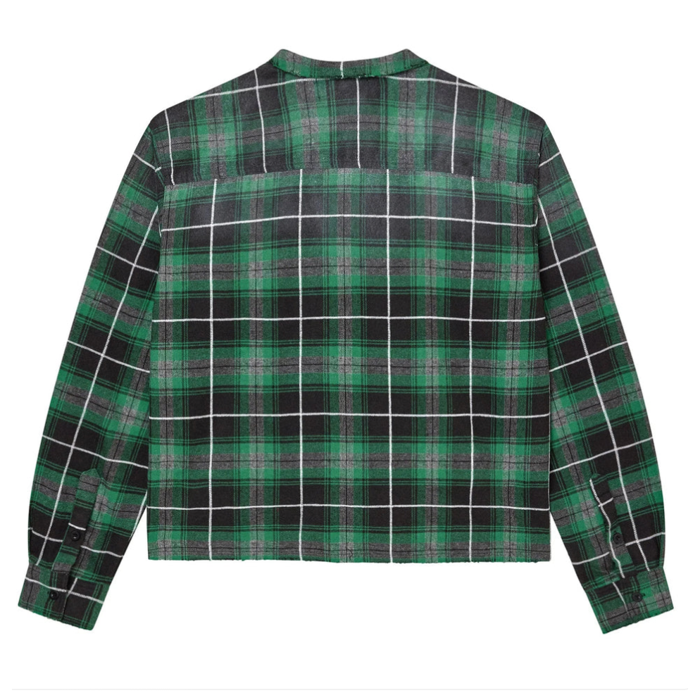 Vale Forever Grinch Gems Flannel Green