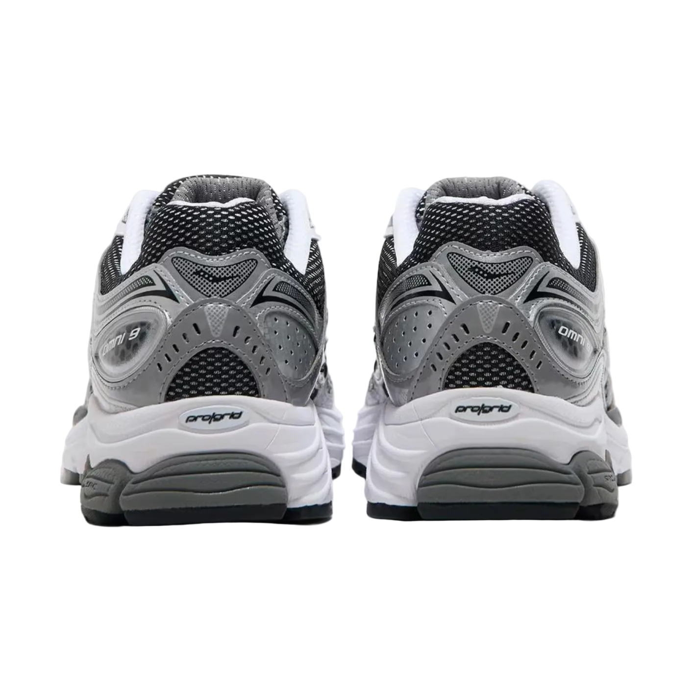 Saucony ProGrid Omni 9 Grey Silver Black