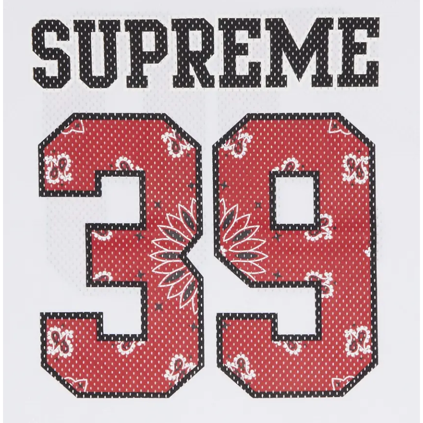 Supreme Bandana Football T-shirt White