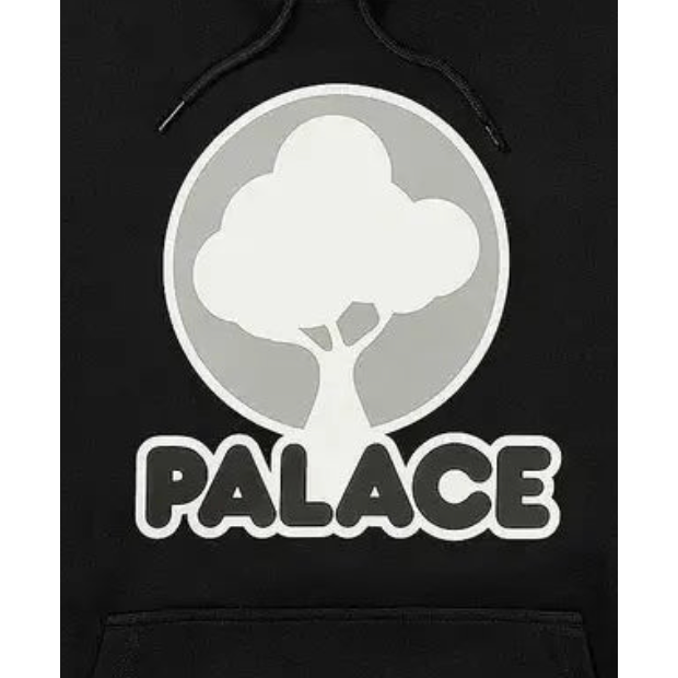 Palace Evergreen Hood Black