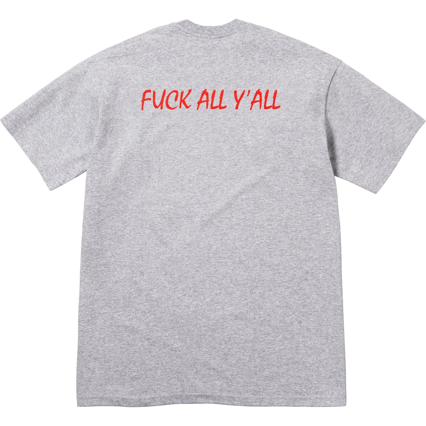 Supreme Split Tee (FW25) – Heather Grey