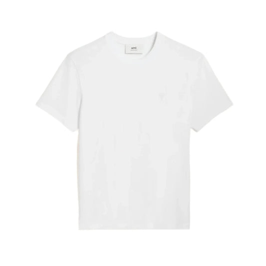 Ami Paris Ami de Coeur Organic Cotton T-Shirt White