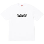 Supreme Split Tee (FW25) – White Supreme Split Tee (FW25) – White