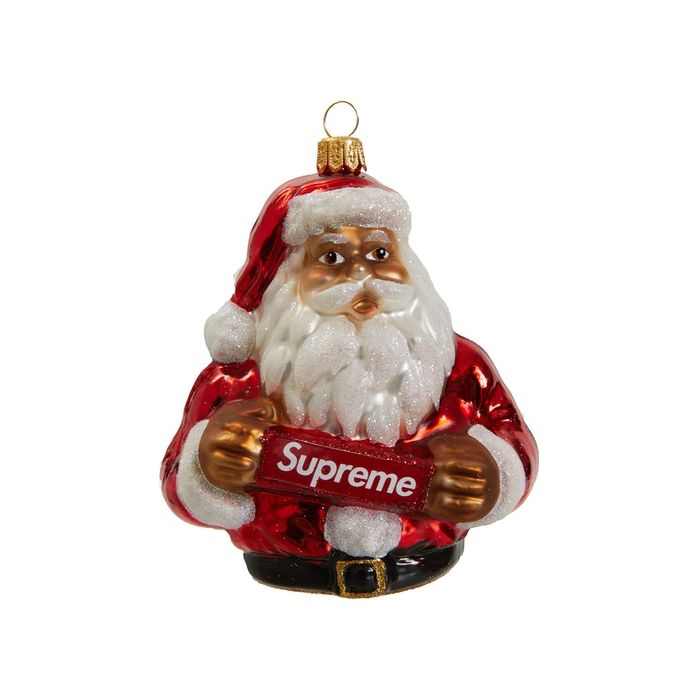 Supreme Santa Ornament Red