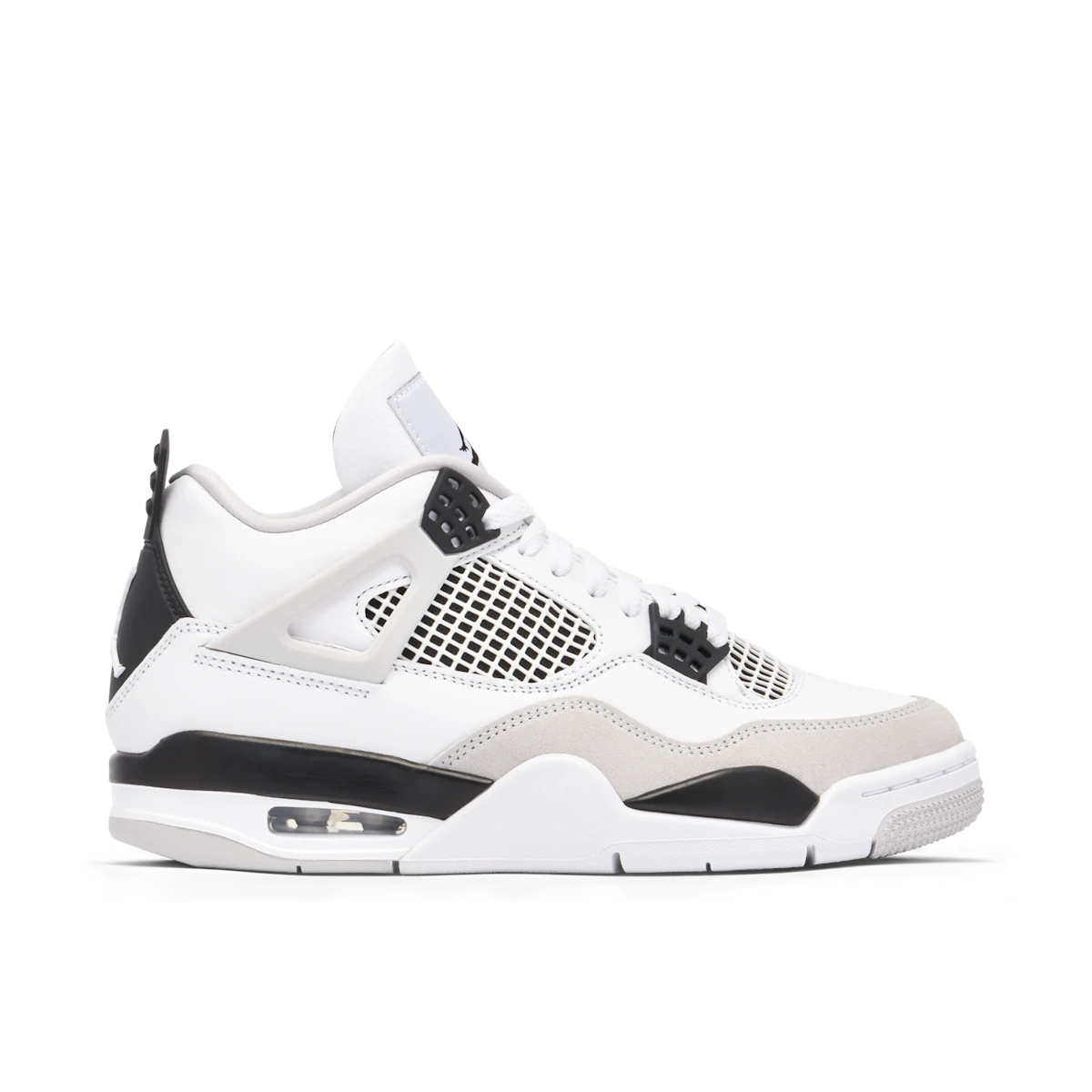 Jordan 4 Retro Military Black by Jordan's in Shoes. Available at KershKicks for £465.00. A must-have for fans of Jordan's looking to elevate their style with this Shoes.