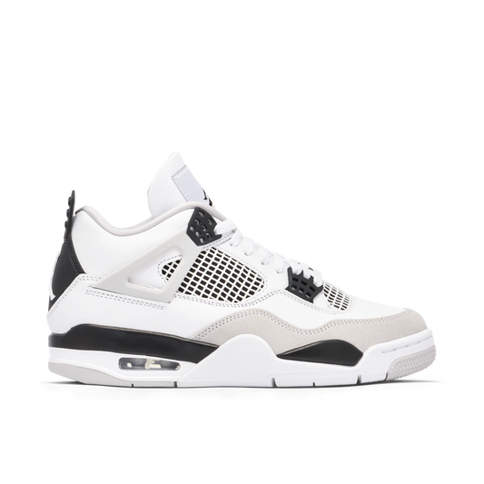Jordan 4 Retro Military Black by Jordan's in Shoes. Available at KershKicks for £465.00. A must-have for fans of Jordan's looking to elevate their style with this Shoes.