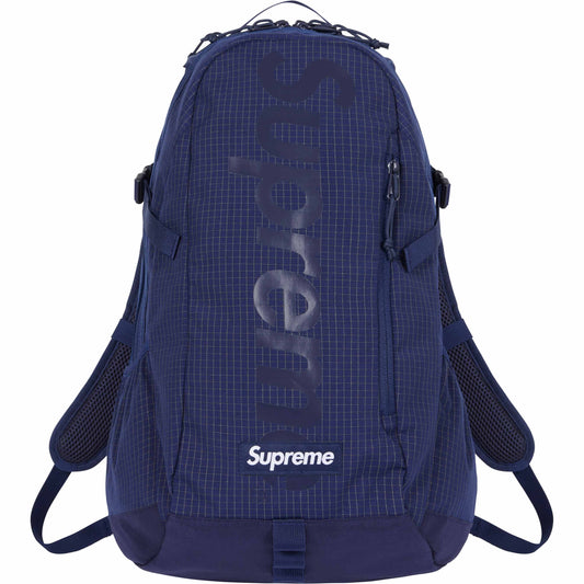 Supreme Backpack Navy SS24 by Supreme from £195.00