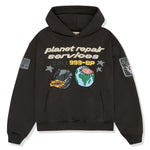 Broken Planet Market Planet Repair Services Hoodie Soot Black Broken Planet Market Planet Repair Services Hoodie Soot Black